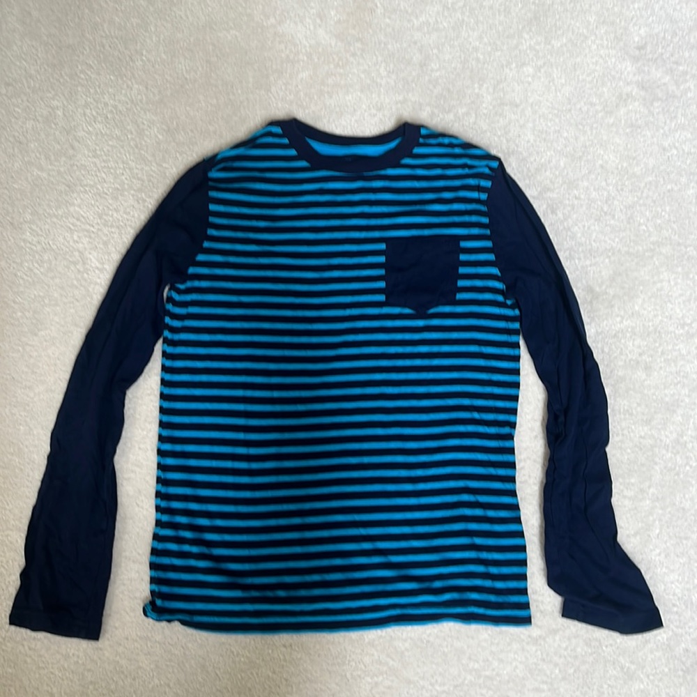 Kids Large Blue striped Circo T-shirt